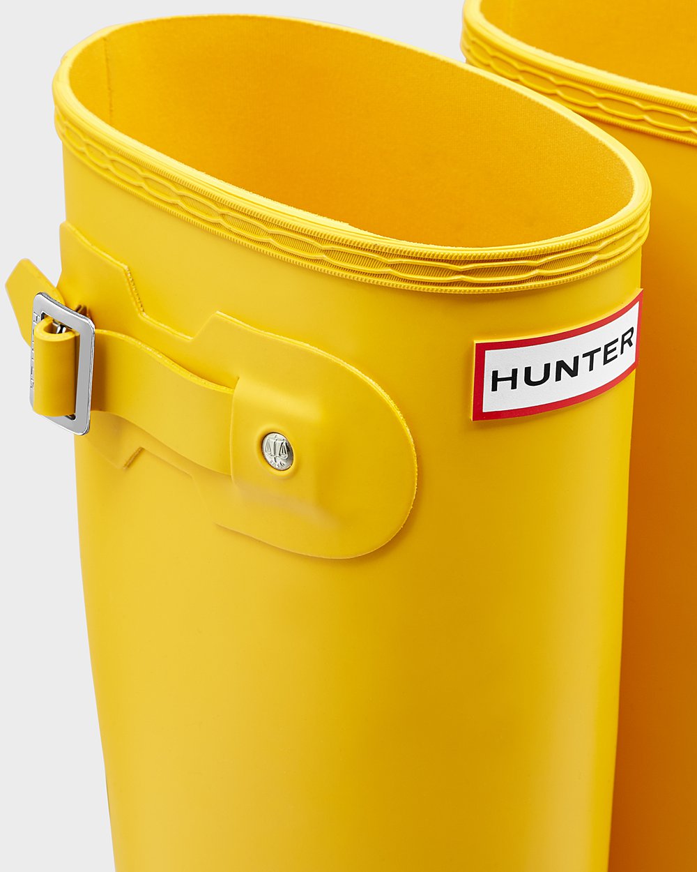 Hunter Original Tall Rain Boots - Buy Womens Yellow - XWUGJY659